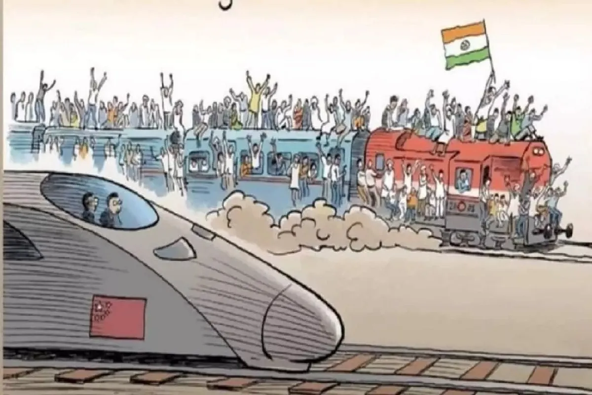 कार्टून पर विवाद: जर्मनी की अपनी ‘रेल’ पिछड़ने वाली है
