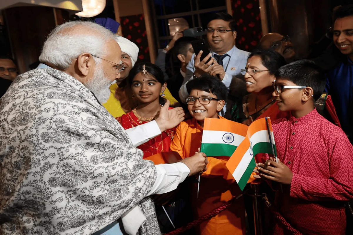 सिडनी, ऑस्ट्रेलिया में भारतीय समुदाय ने प्रधानमंत्री मोदी का गर्मजोशी से स्वागत किया